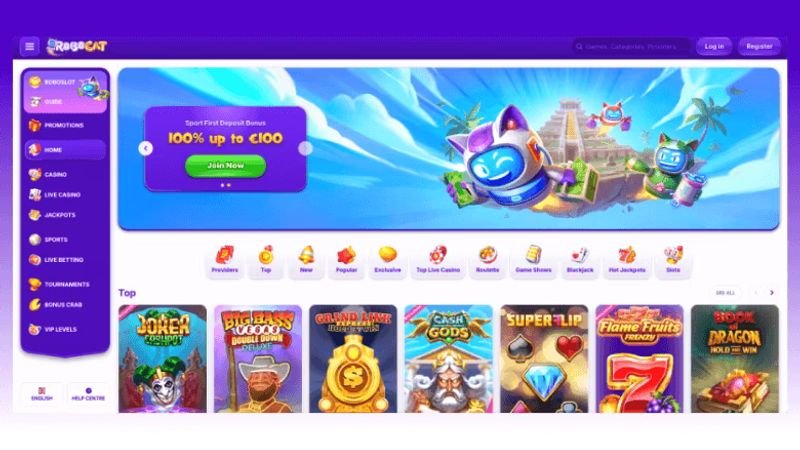 Robocat casino juegos