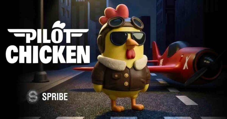 Pilot Chicken gratis con el bono de Goldzino